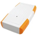 CAMDENBOSS Grey ABS Handheld Enclosure with Integral Battery Compartment, IP54/IP65 Rated, 185 mm x 110 mm x 35 mm CHH664BGY