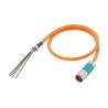 Siemens Power Cable for Motor Use 2m Length, 600V/1000V Rated, 6FX5002-5CG01-1AC0