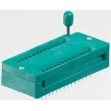 3M Textool 2.54 mm Pitch Vertical 48 Way Through Hole Closed Frame ZIF IC Dip Socket 248-1282-00-0602J