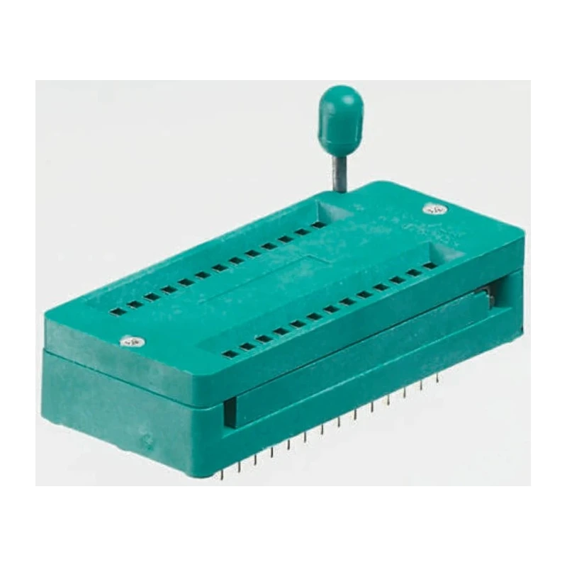 3M Textool 2.54 mm Pitch Vertical 48 Way Through Hole Closed Frame ZIF IC Dip Socket 248-1282-00-0602J