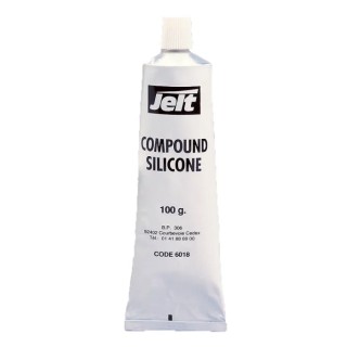 Jelt Silicone Thermal Compound Thermal Grease, 0.41 W/mK Thermal Conductivity, Paste in Tube, Operating Temperature 006018