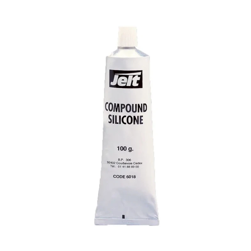 Jelt Silicone Thermal Compound Thermal Grease, 0.41 W/mK Thermal Conductivity, Paste in Tube, Operating Temperature 006018