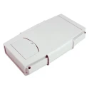 CAMDENBOSS 66 Series Grey ABS Handheld Enclosure Integral Battery Compartment IP65 IP54 200mm x 35mm x 120mm CHH666BGY