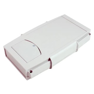 CAMDENBOSS 66 Series Grey ABS Handheld Enclosure Integral Battery Compartment IP65 IP54 200mm x 35mm x 120mm CHH666BGY