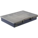 Raaco 17 Cell Grey Transparent Polypropylene Compartment Box 57 mm x 340 mm x 265 mm 136228