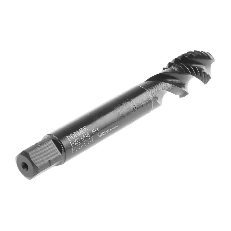 Dormer Spiral Flute Threading Tap Machine Tap M14 Thread Metric Standard 112mm Length E003M14