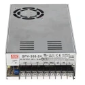 MEAN WELL Single Output 300W 24V DC Switching Power Supply, Universal Input 88-264VAC 124-370VDC, Chassis Mount SPV-300-24