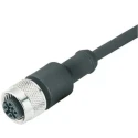 binder Female 3 Way M12 Straight to Unterminated Free End Sensor Actuator Cable 5m 79-3430-32-04
