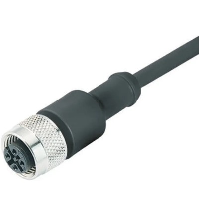 binder Female 12 Way Straight to Unterminated Sensor Actuator Cable 5 m 763 Series 30V 79-3490-35-12