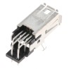 TE Connectivity Through Hole Right Angle Mini I/O Connector Female Unshielded 30 V 0.5 A 8 Positions 1-2040537-1