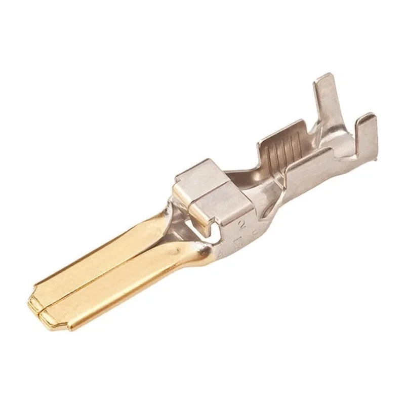 TE Connectivity Dynamic 5000 Series Male Crimp Terminal, 12 AWG Min Crimp, 10 AWG Max Current, 15A, 25.8mm Length 917803-2