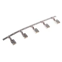 TE Connectivity Female Crimp Circular Connector Contact Wire Size 14, 16 AWG, Current 30A, 630V AC, Gold over 179955-2