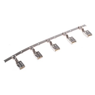 TE Connectivity Female Crimp Circular Connector Contact Wire Size 14, 16 AWG, Current 30A, 630V AC, Gold over 179955-2