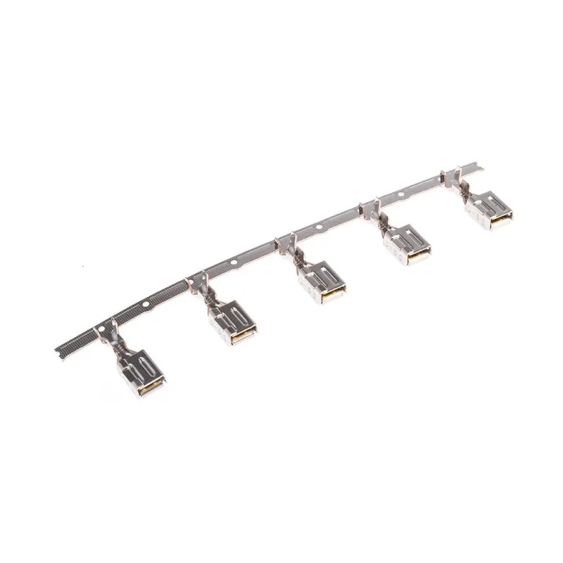 TE Connectivity Female Crimp Circular Connector Contact Wire Size 14, 16 AWG, Current 30A, 630V AC, Gold over 179955-2