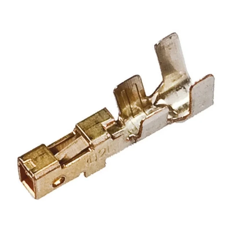 TE Connectivity Dynamic 1000 Series Female Crimp Terminal, 3A, 28 AWG Min, 22 AWG Max, Gold Plated, Crimp 1827570-2