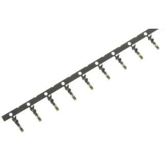 TE Connectivity Dynamic 1000 Series Female Crimp Terminal 22 AWG Min Crimp 18 AWG Max 5A Current Gold Plated 1827572-2