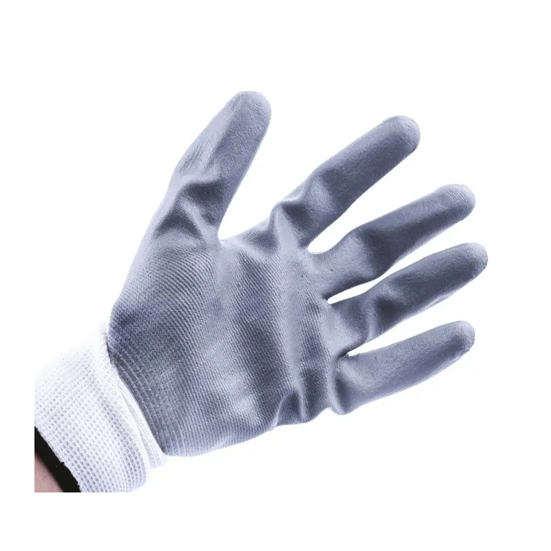 Polyco Healthline Matrix Grey Nitrile Foam Coated Work Gloves Size 10 24 Gloves 104-MAT