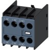 Siemens Auxiliary Contact, 3 Contacts, 1 NO/2 NC, Snap-On Mount, 6 A Contact Current, 250 V DC, 690 V AC, 3RH2911-1HA12