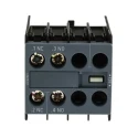 Siemens Auxiliary Contact, 2 Contact, 1 NO/1 NC, Snap-On Mount, 10 A, 250 V DC, 690 V AC, 3RH2911-1HA11