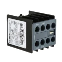 Siemens Auxiliary Contact, 2 Contact, 1 NO/1 NC, Snap-On Mount, 10 A, 250 V DC, 690 V AC, 3RH2911-1HA11