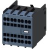Siemens Auxiliary Contact 1 Contact 1 NO Snap-On 10 A 250 V dc 690 V ac 3RH2911-2HA10