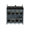 Siemens Auxiliary Contact, 4 Contact, 2 NC/2 NO, Snap-On Mount, 10 A, 250V AC, 690 V AC, Series 3RH2 3RH2911-1HA22