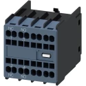 Siemens Auxiliary Contact 2 Contact 1 NO/1 NC Snap-On 10 A 250 V dc 690 V ac 3RH2911-2HA11