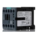 Siemens 3RT2 3-Pole Contactor, 24V dc Coil, 7 A, 3 kW Power Rating, 1 NO, 400V ac 3RT2015-1BB41