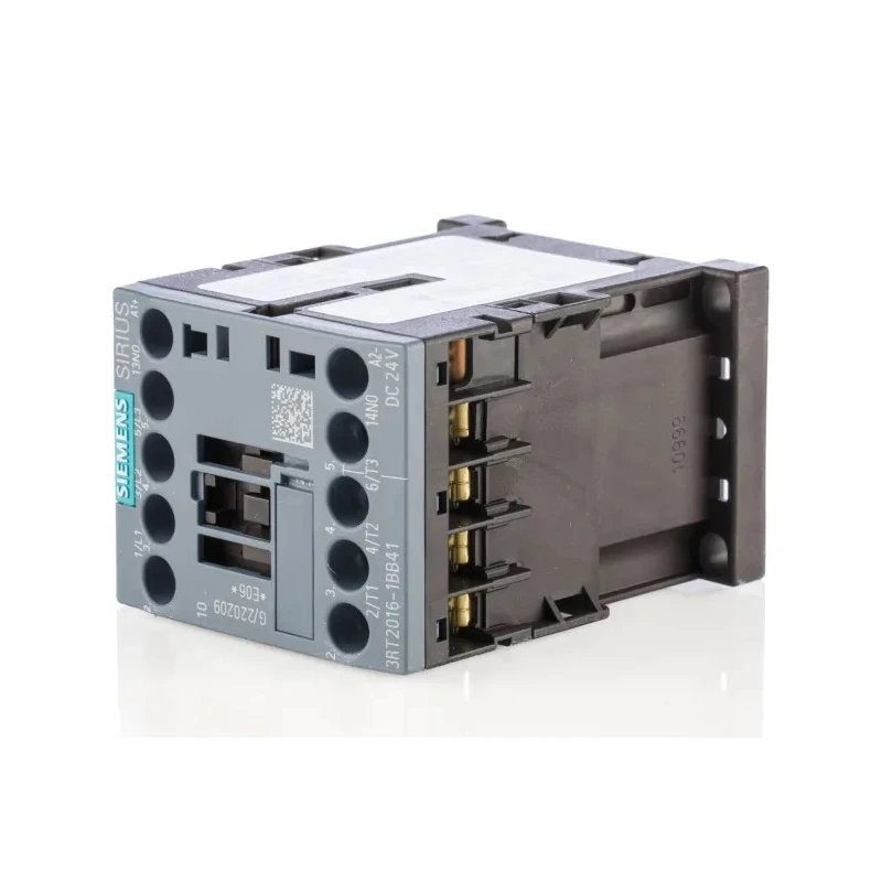 Siemens Power Contactor 24V DC Coil, 3-Pole, 9 A, 4 kW, Motor Control, 3RT2016-1BB41