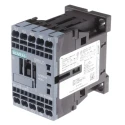 Siemens 3RT2 Contactor, 24V AC Coil Voltage, 3-Pole, 9 A, 4 kW Power Rating, DIN Rail Mount 3RT2016-2AB01
