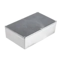 RS PRO Silver Die Cast Aluminium Enclosure, IP54 Rated, 56.2 mm x 187.4 mm x 119.2 mm IP54
