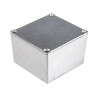 RS PRO Silver Silver Lid Aluminium Alloy Enclosure IP65 Protection 35.1 mm x 64 mm x 58 mm 161-0930