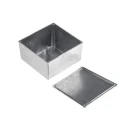 RS PRO Silver Silver Lid Aluminium Alloy Enclosure IP65 Protection 35.1 mm x 64 mm x 58 mm 161-0930