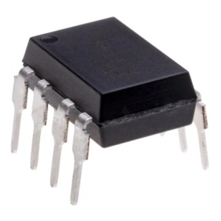 Isocom DC Input Optocoupler Through Hole 8-Pin DIP 1A Max Input Current - 6N138