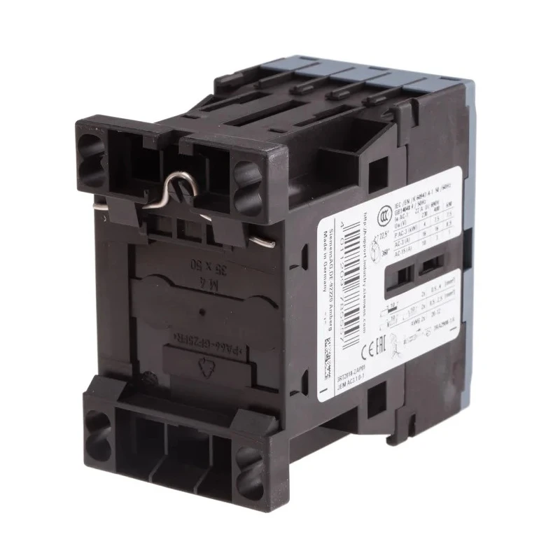 Siemens 3RT2 Contactor, 230V AC Coil, 3-Pole, 16 A, 7.5 kW Power Rating, 3 NO Contact Configuration, Model 3RT2018-2AP01