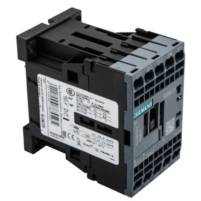 Siemens 3RT2 Contactor, 24V dc Coil, 3-Pole 16 A, 7.5 kW Motor Control Device 3RT2018-2BB42