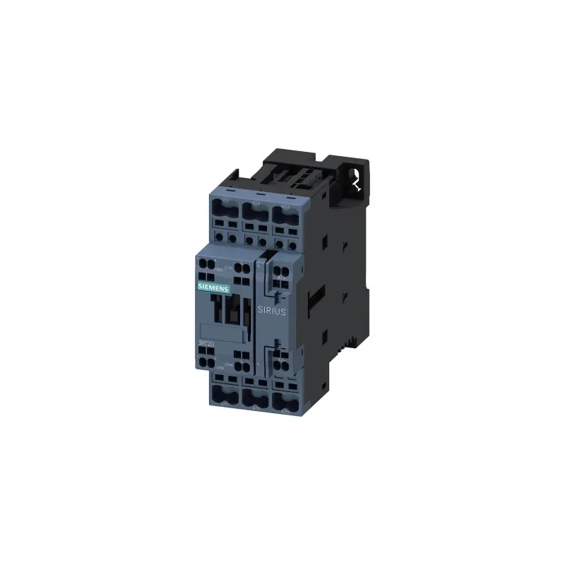 Siemens 3RT2 Series Contactor, 24V DC Coil, 3-Pole, 12A, 5.5kW, 400V AC 3RT2024-2BB40