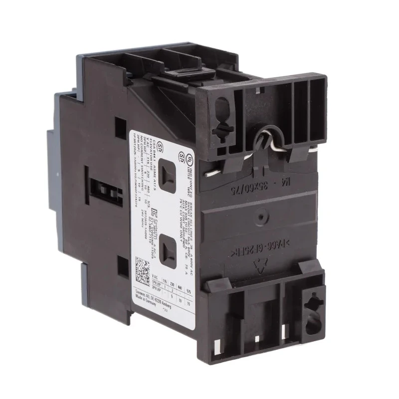 Siemens 3RT2 Contactor, 24V AC Coil, 3-Pole, 16A, 7.5 kW, Screw Clamp Terminals, 3RT2025-1AB00