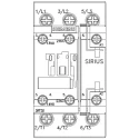 Siemens 3RT2 Contactor, 24V AC Coil, 3-Pole, 38 A Contact Current, 18.5 kW Power Rating 3RT2028-1AB00
