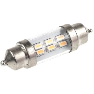 JKL Components LED Car Bulb Festoon Shape 12V 12W Cool White 6000K LE-0909-11CW