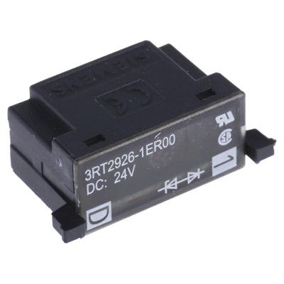 Siemens Surge Suppressor for SIRIUS Contactor 24V DC Control Supply 3RT2926-1ER00