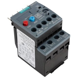 Siemens SIRIUS 3RU2 Thermal Overload Relay 1 NO/1 NC 2.8-4A Adjustable Current Range 4A Contact Rating 1.5 kW 3RU2116-1EB0