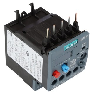 Siemens SIRIUS 3RU2 Thermal Overload Relay 1 NO/1 NC, Adjustable Current 1.1 to 1.6 A, 1.6 A Contact Rating 3RU2116-1AB0