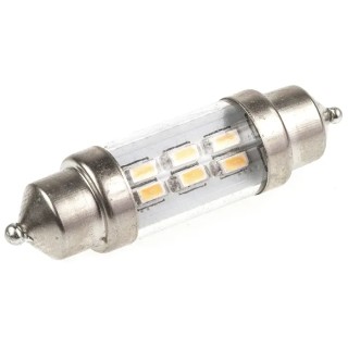 JKL Components LED Car Bulb 12V 12W 6000K Warm White Festoon Lamp LE-0909-11WW