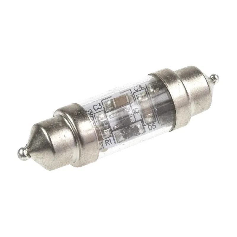 JKL Components LED Car Bulb 12V 12W 6000K Warm White Festoon Lamp LE-0909-11WW