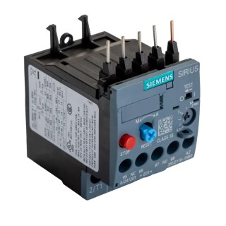Siemens SIRIUS 3RU2 Thermal Overload Relay 1 NO/1 NC, Adjustable Current 5.5 to 8 A, 8A Contact Rating, 3 kW, 3P 3RU2116-1HB0
