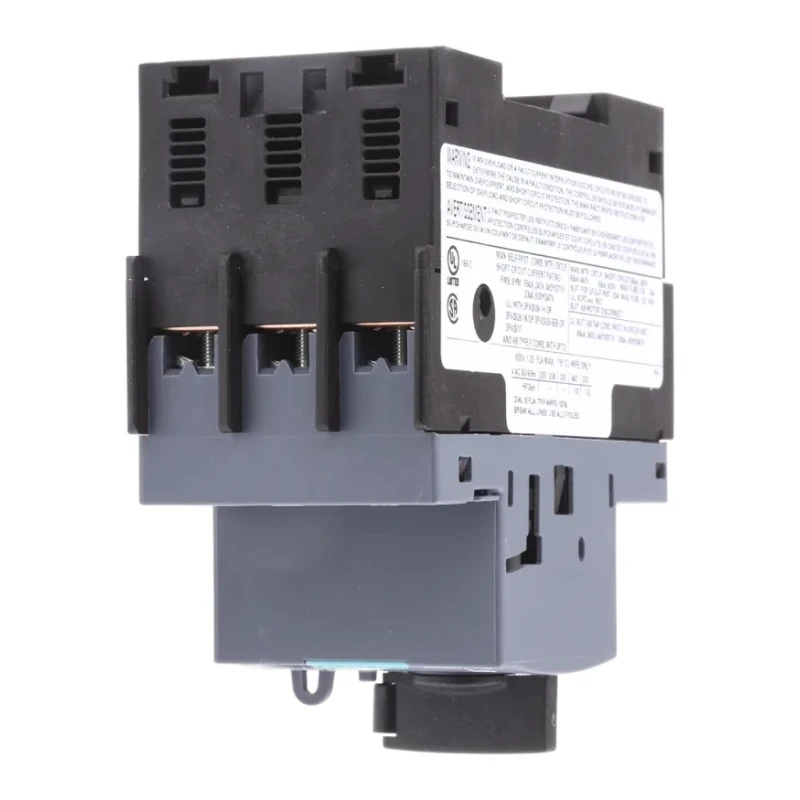 Siemens Motor Protection Circuit Breaker 900 mA, 1.25A, 690V, Magnetic Sensing, 3 Poles, IP20, -20°C to 60°C 3RV2011-0KA10