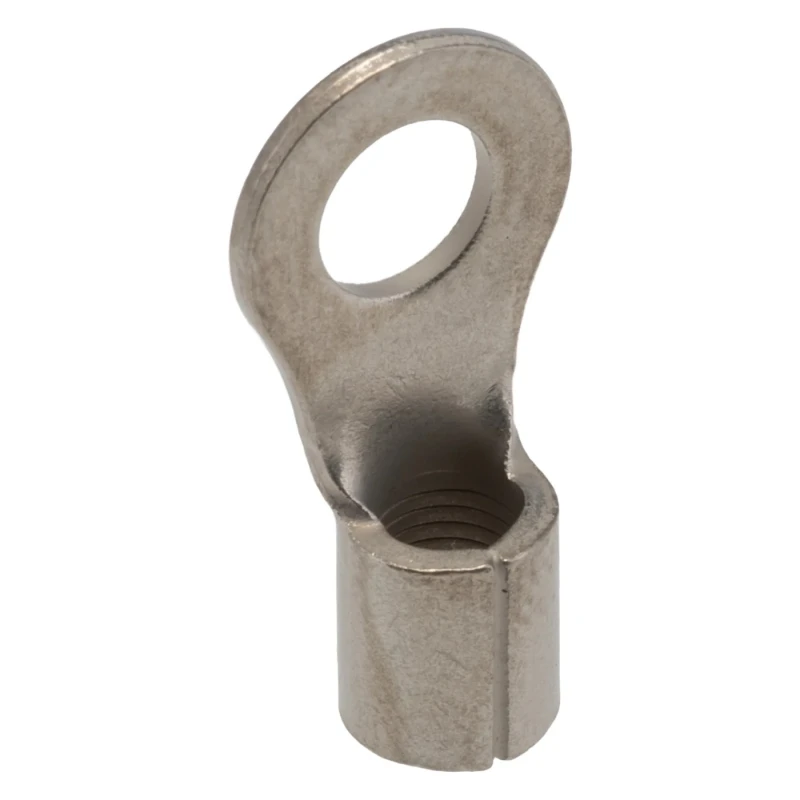 TE Connectivity STRATO-THERM Uninsulated Ring Terminal M5 Stud Size 12 AWG 10 AWG Wire Size 323062