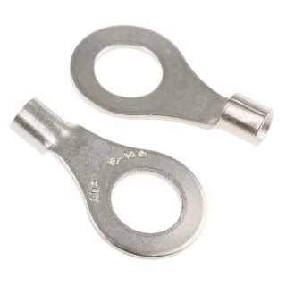 TE Connectivity STRATO-THERM Uninsulated Ring Terminal M6 Stud Size 16 AWG 14 AWG 21.72mm Length 322733