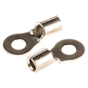 TE Connectivity STRATO-THERM Uninsulated Ring Terminal M4 Stud Size 12 AWG 10 AWG Wire Size 323061